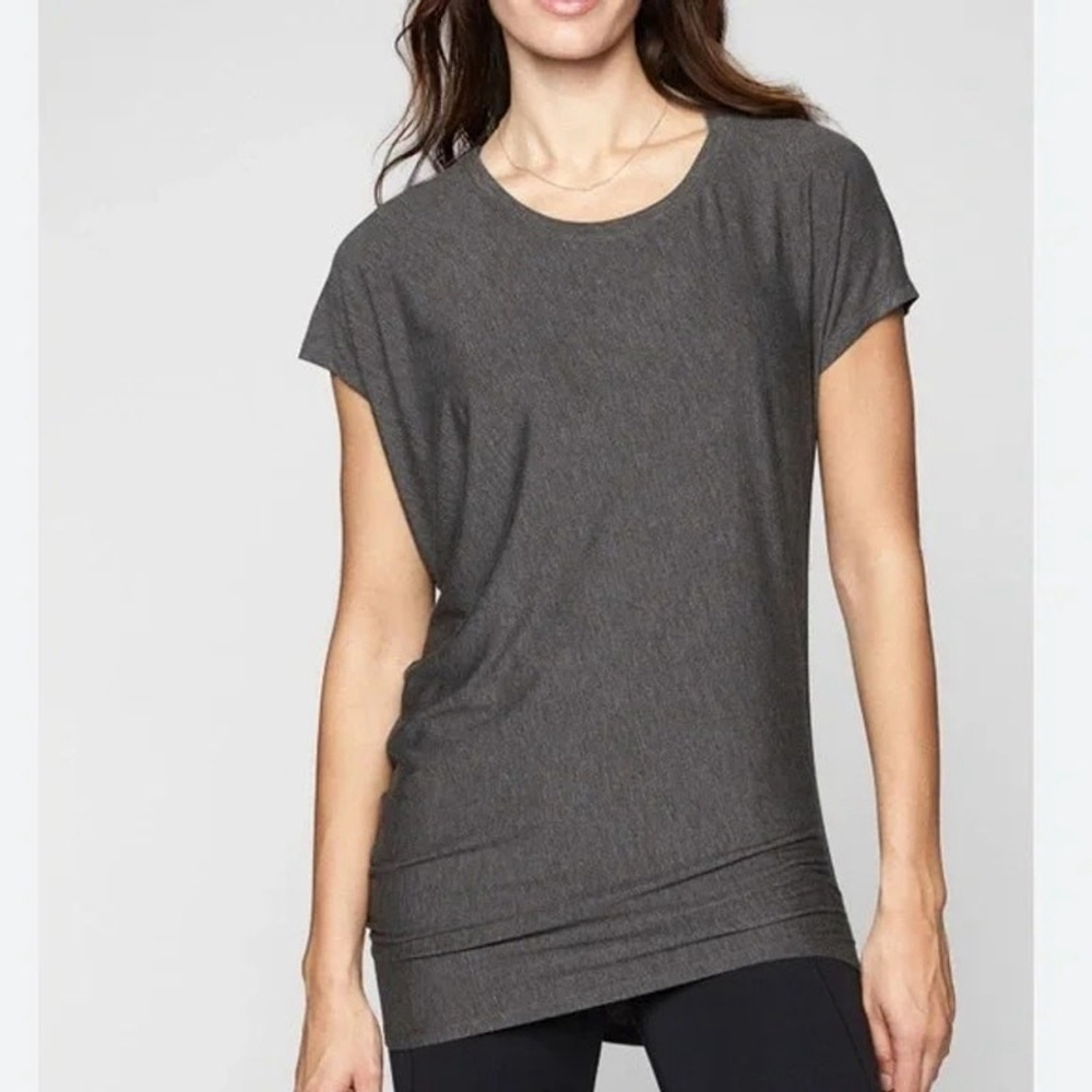 Athleta Treadlite Gray Modal Blend Tunic Small